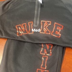 Nike Black Pullover with Red Accents